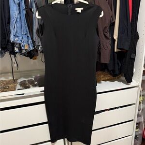 H&M Elegant Black Midi Dress
